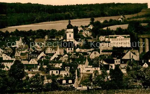 AK / Ansichtskarte Goessnitz Schmoelln Ortsansicht mit Kirche