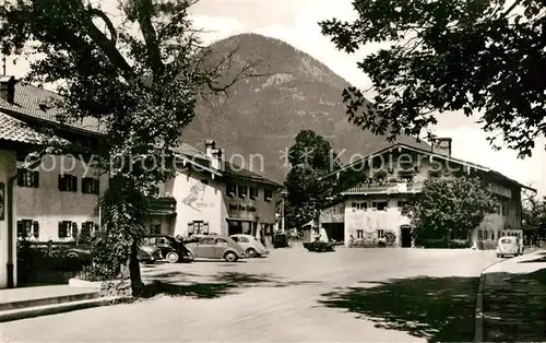 AK / Ansichtskarte Oberaudorf Dorfstrasse mit Wildbarren Kat. Oberaudorf