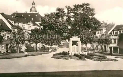 AK / Ansichtskarte Frauenstein Sachsen Platz des Friedens  Kat. Frauenstein Sachsen