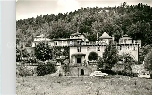 AK / Ansichtskarte Sitzendorf Thueringen Hotel Bergterrasse Kat. Sitzendorf Schwarzatal