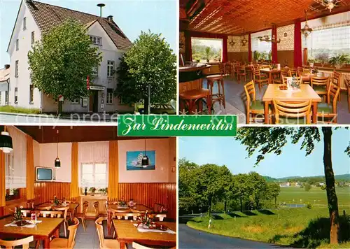 AK / Ansichtskarte Kuerten Restaurant Zur Lindenwirtin Kat. Kuerten