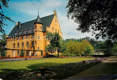 AK / Ansichtskarte Koblenz Rhein Blumenhof mit Deutschherrenhaus Kat. Koblenz