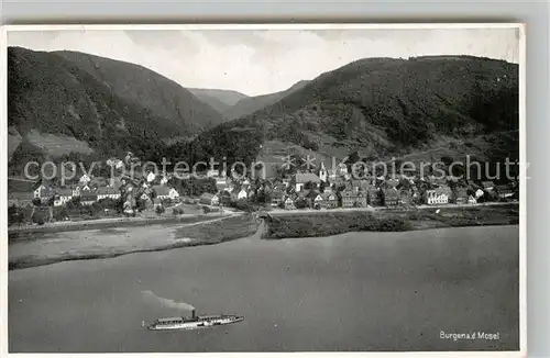 AK / Ansichtskarte Burgen Mosel Panorama Kat. Burgen