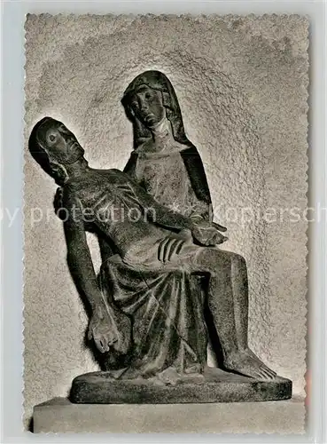 AK / Ansichtskarte Grosslittgen Kloster Himmerod Pieta in der Kapelle Kat. Grosslittgen