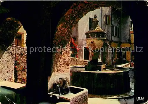 AK / Ansichtskarte Saint Paul de Vence La Fontaine Kat. La Colle sur Loup