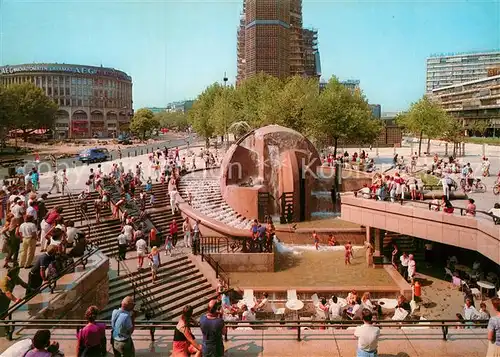 AK / Ansichtskarte Berlin Brunnen von Schmettau an der Gedaechtniskirche Kat. Berlin