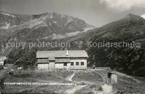 AK / Ansichtskarte Bad Gastein Pochartseehuette mit Silberpfennig Nationalpark Hohe Tauern Kat. Bad Gastein