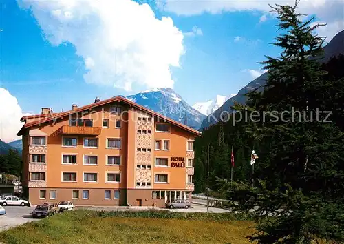 AK / Ansichtskarte Pontresina Hotel Palue Kat. Pontresina