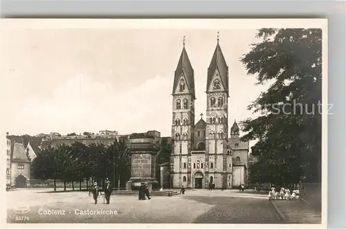 AK / Ansichtskarte Coblenz Koblenz Castorkirche Kat. Koblenz Rhein