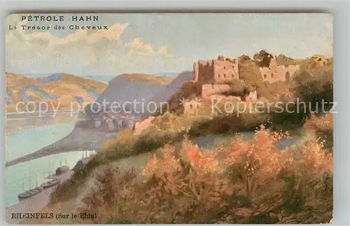 AK / Ansichtskarte St Goar Rhein Ruine Rheinfels Kat. Sankt Goar