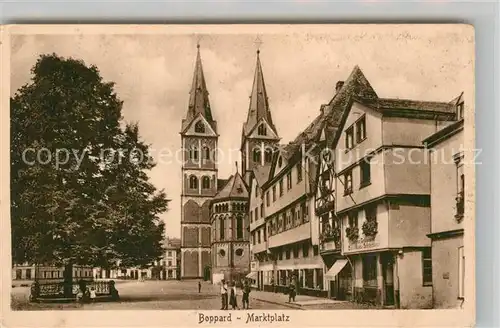 AK / Ansichtskarte Boppard Rhein Marktplatz Kat. Boppard