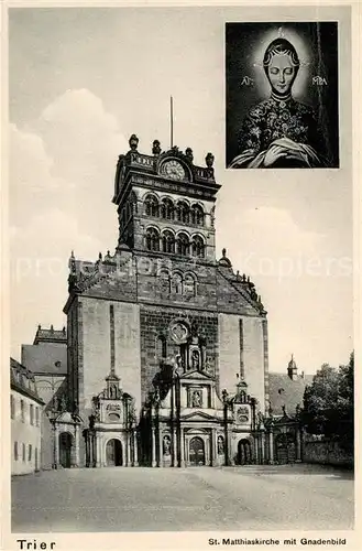 AK / Ansichtskarte Trier Sankt Matthias Gnadenbild Kat. Trier