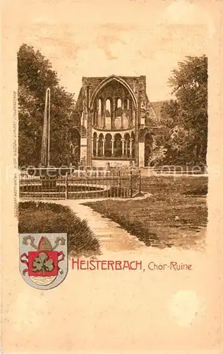 AK / Ansichtskarte Heisterbach Chor Ruine Kat. Koenigswinter