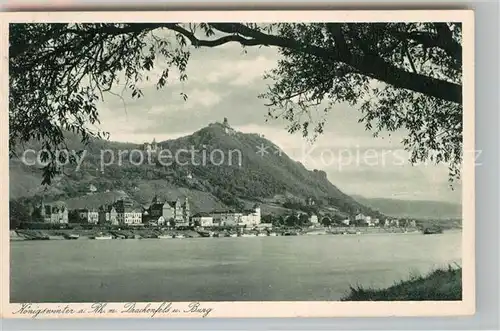 AK / Ansichtskarte Koenigswinter Drachenfels Burg  Kat. Koenigswinter