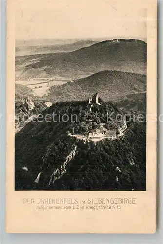 AK / Ansichtskarte Koenigswinter Burg Drachenfels Kat. Koenigswinter