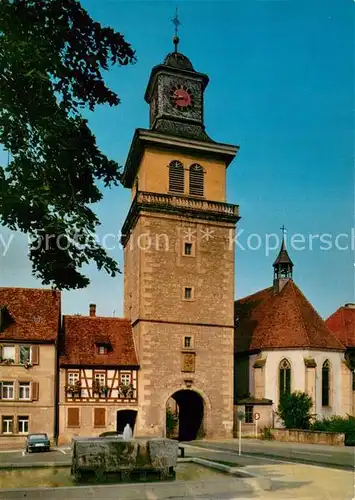 AK / Ansichtskarte Neuenstadt Kocher Stadttor Kat. Neuenstadt am Kocher