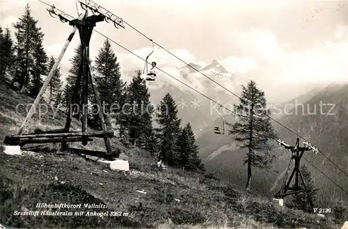 AK / Ansichtskarte Sessellift Haeusleralm Ankogel Mallnitz Kat. Bahnen