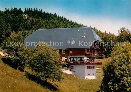 AK / Ansichtskarte Hornberg Schwarzwald Hoehen Gaststaette Schoene Aussicht Kat. Hornberg