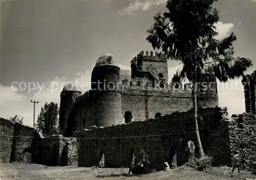 AK / Ansichtskarte Gondar Burg erbaut von Kaiser Fasil 17. Jhdt. Karawane Studienreisen