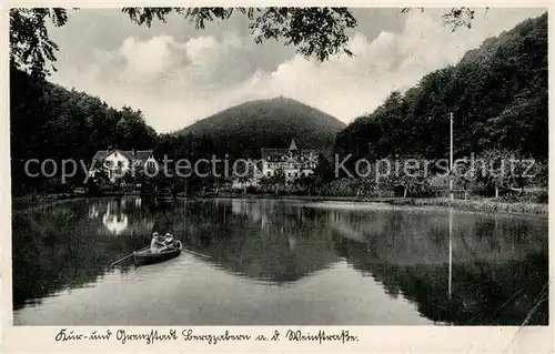 AK / Ansichtskarte Bad Bergzabern Gondelteich Kat. Bad Bergzabern