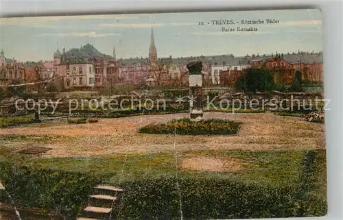 AK / Ansichtskarte Trier Roemische Baeder Kat. Trier