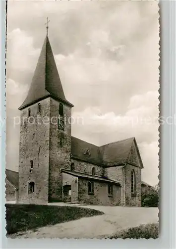 AK / Ansichtskarte Lieberhausen Bunte Kerk Turm und Langhaus Kat. Gummersbach