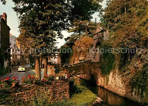 AK / Ansichtskarte Muenstereifel Bad Burgaufgang  Kat. Bad Muenstereifel