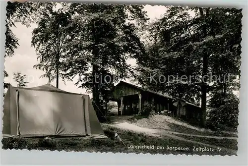 AK / Ansichtskarte Langscheid Eifel Zeltplatz IV Kat. Bad Muenstereifel