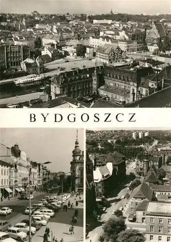 AK / Ansichtskarte Bydgoszcz Pommern Widok ogolny Aleje 1 Maja Ulica Jagiellonska Kat. Bromberg Bydgoszcz