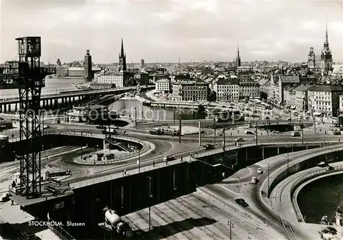 AK / Ansichtskarte Stockholm Slussen Kat. Stockholm