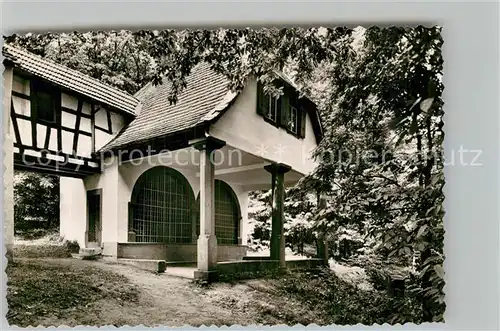 AK / Ansichtskarte Bad Bergzabern Kolmerberg Kapelle Kat. Bad Bergzabern