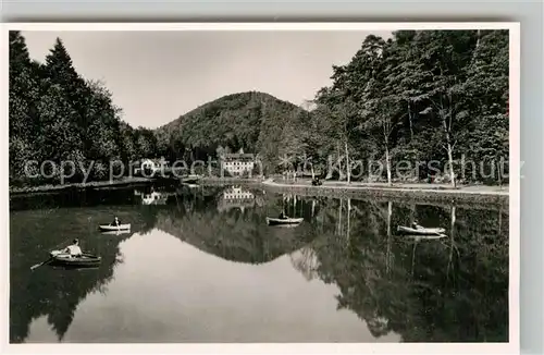 AK / Ansichtskarte Bad Bergzabern Am Stauweiher Kat. Bad Bergzabern