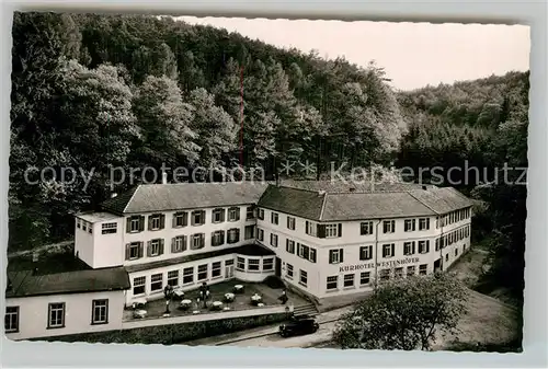 AK / Ansichtskarte Bad Bergzabern Kneipp Kurhotel Westenhoefer Kat. Bad Bergzabern