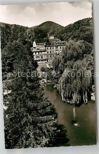 AK / Ansichtskarte Bad Bergzabern Kneipp Sanatorium Friedrichsruhe Kat. Bad Bergzabern