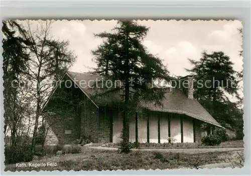 AK / Ansichtskarte Wiehl Gummersbach Katholische Kapelle Kat. Wiehl