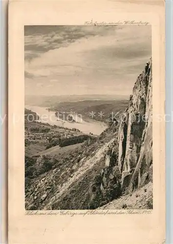 AK / Ansichtskarte Rhoendorf Gebirge Rhein Panorama Kat. Bad Honnef