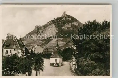 AK / Ansichtskarte Rhoendorf Kapelle Drachenfels Kat. Bad Honnef