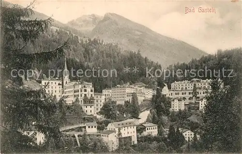 AK / Ansichtskarte Bad Gastein Teilansicht Kurhaeuser Kat. Bad Gastein