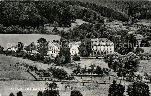 AK / Ansichtskarte Bad Orb Sanatorium Kueppelsmuehle Kat. Bad Orb