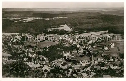 AK / Ansichtskarte Schoemberg Schwarzwald Hoehenluftkurort Fliegeraufnahme Kat. Schoemberg