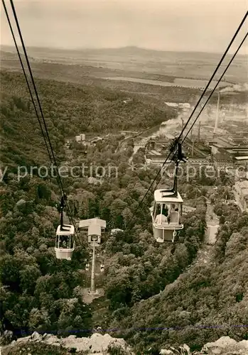 AK / Ansichtskarte Seilbahn Thale  Kat. Bahnen