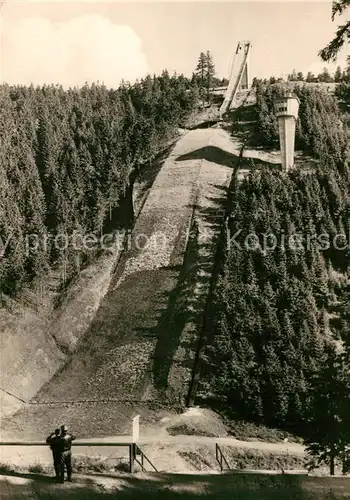 AK / Ansichtskarte Ski Flugschanze Rennsteig Oberhof  Kat. Sport