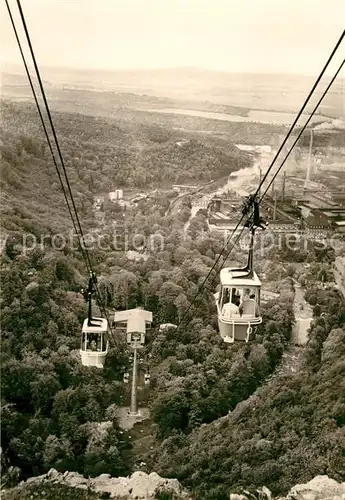 AK / Ansichtskarte Seilbahn Thale  Kat. Bahnen