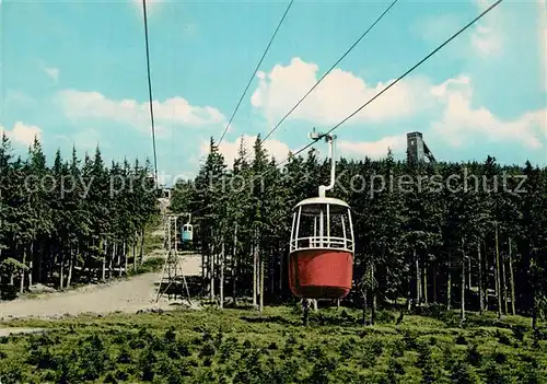 AK / Ansichtskarte Seilbahn Wurmberg  Kat. Bahnen