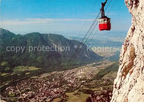 AK / Ansichtskarte Seilbahn Predigtstuhl Bad Reichenhall  Kat. Bahnen