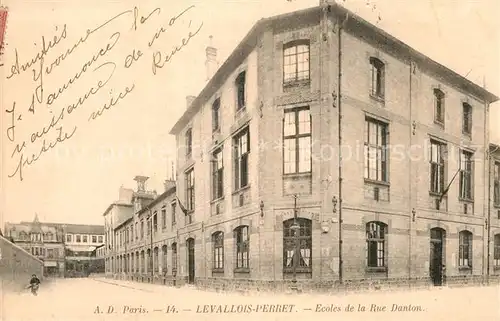 AK / Ansichtskarte Paris Levallois Perret Rue Danton  Kat. Paris