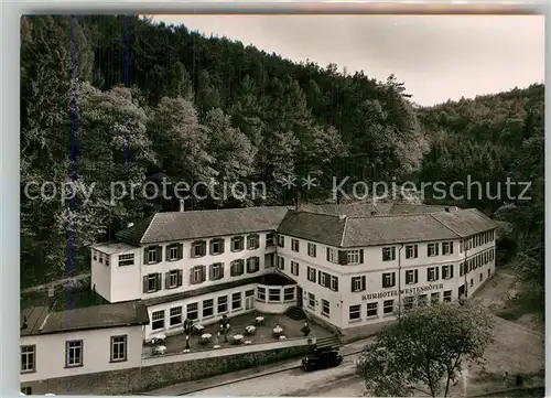 AK / Ansichtskarte Bad Bergzabern Kurhotel Westenhoefer Kat. Bad Bergzabern