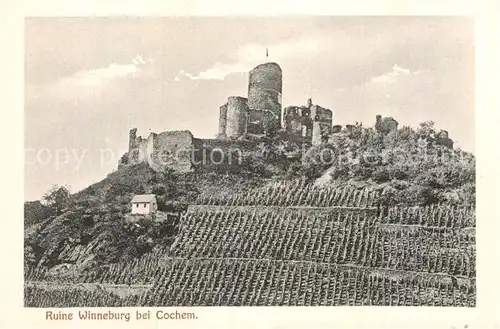 AK / Ansichtskarte Cochem Mosel Ruine Winneburg Kat. Cochem