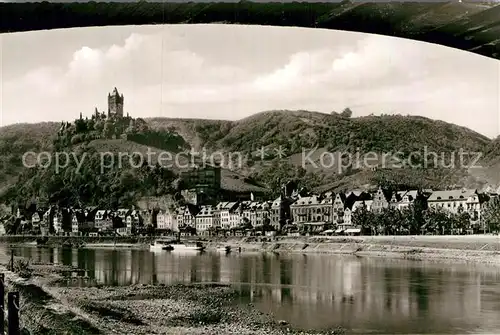 AK / Ansichtskarte Cochem Mosel Teilansicht Burg Kat. Cochem