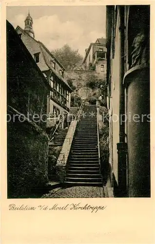 AK / Ansichtskarte Beilstein Mosel Kirchtreppe Kat. Beilstein